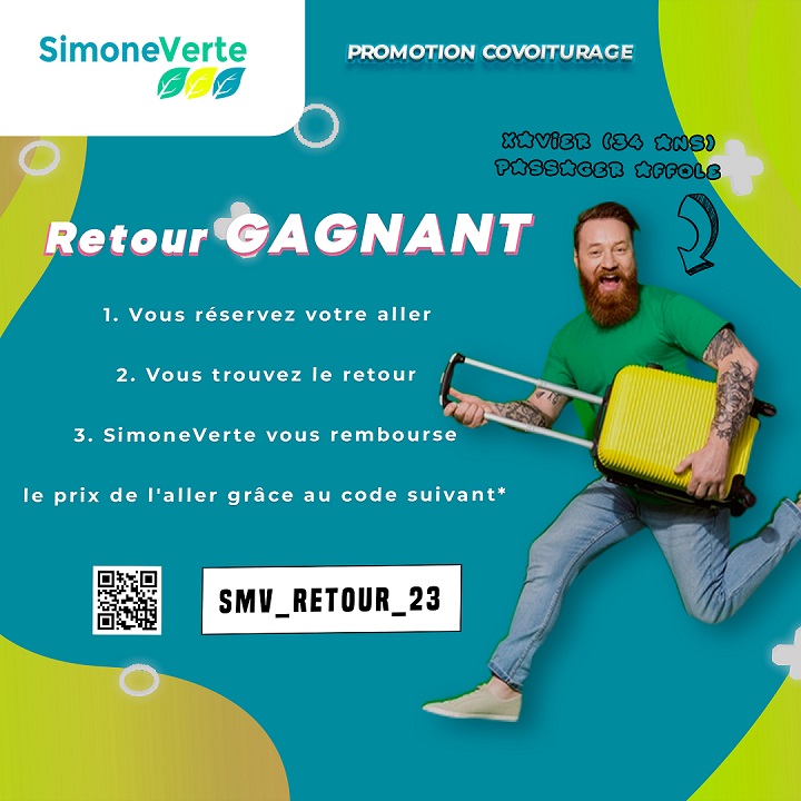 Promotion covoiturage pour les passagers